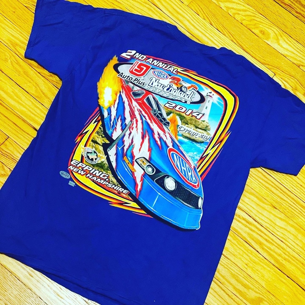 NASCAR graphic t-shirt.